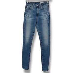 AG Adriano Goldschmied Women's 24 The Mila Super High-rise Skinny Jeans